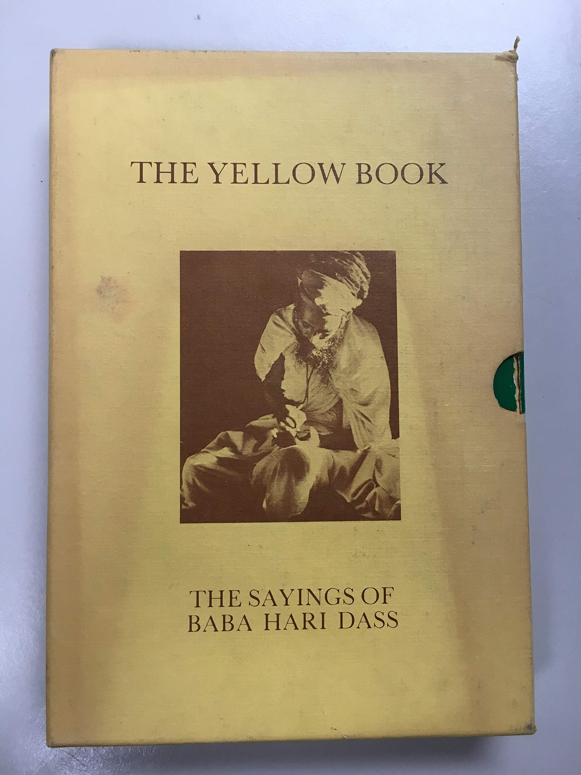 The Yellow Book The Sayings of Baba Hari Dass Paperback – January 1, 1973
