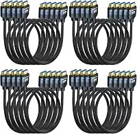 Cabos HDMI 2.1 8K, pacote com 5, cabo HDMI de alta velocidade para monitor de jogos PS5 TV-8K ARC&eARC - 165/180/240Hz, HDCP2.3, 3D/HDR10 para soundbar, PS5, PS4, TV, Xbox, Roku, cinema, computador,