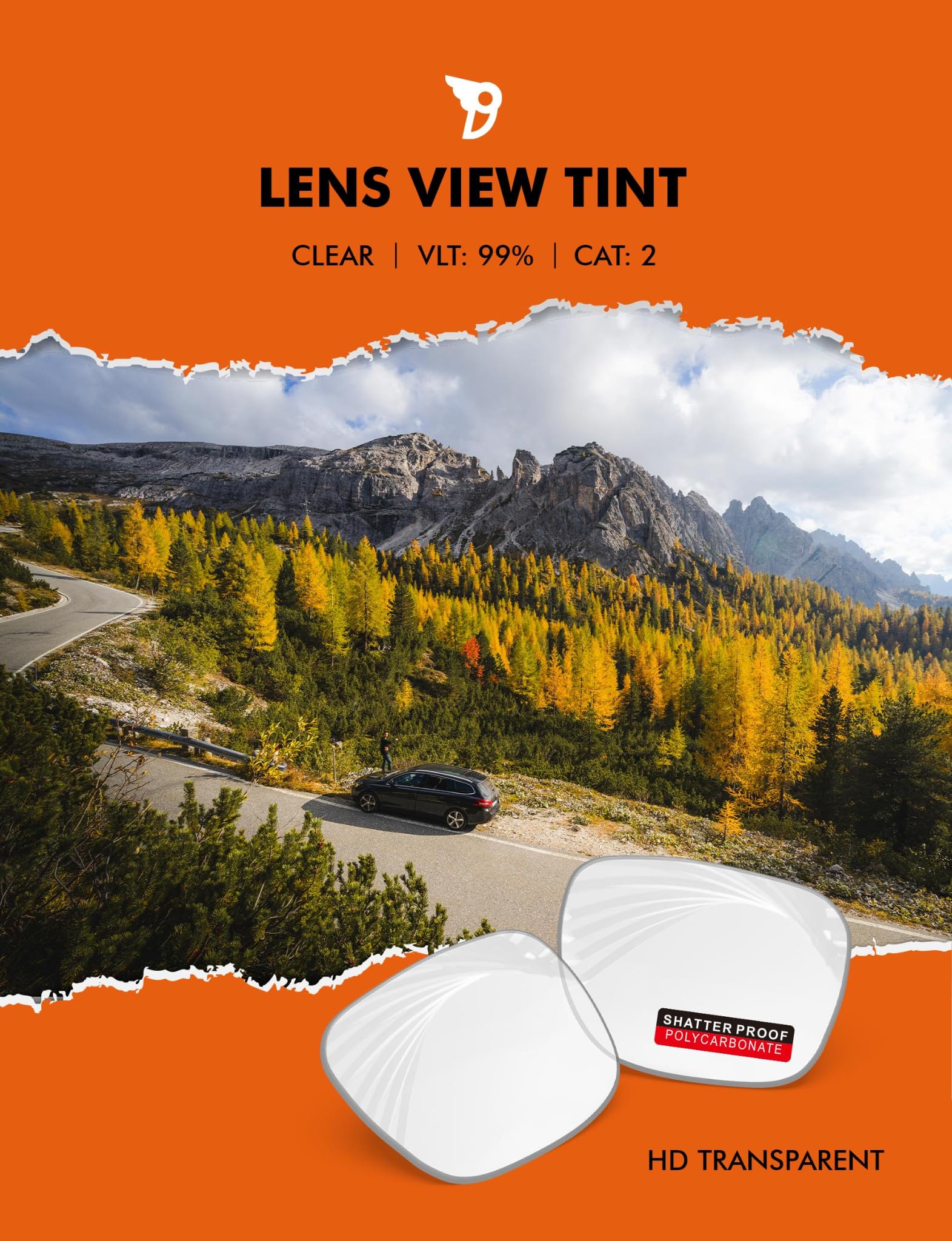 PRO+ Lentes de repuesto de policarbonato no polarizados para gafas de sol Ray-Ban Meta Wayfarer RW4006 de 50 mm, transparente HD