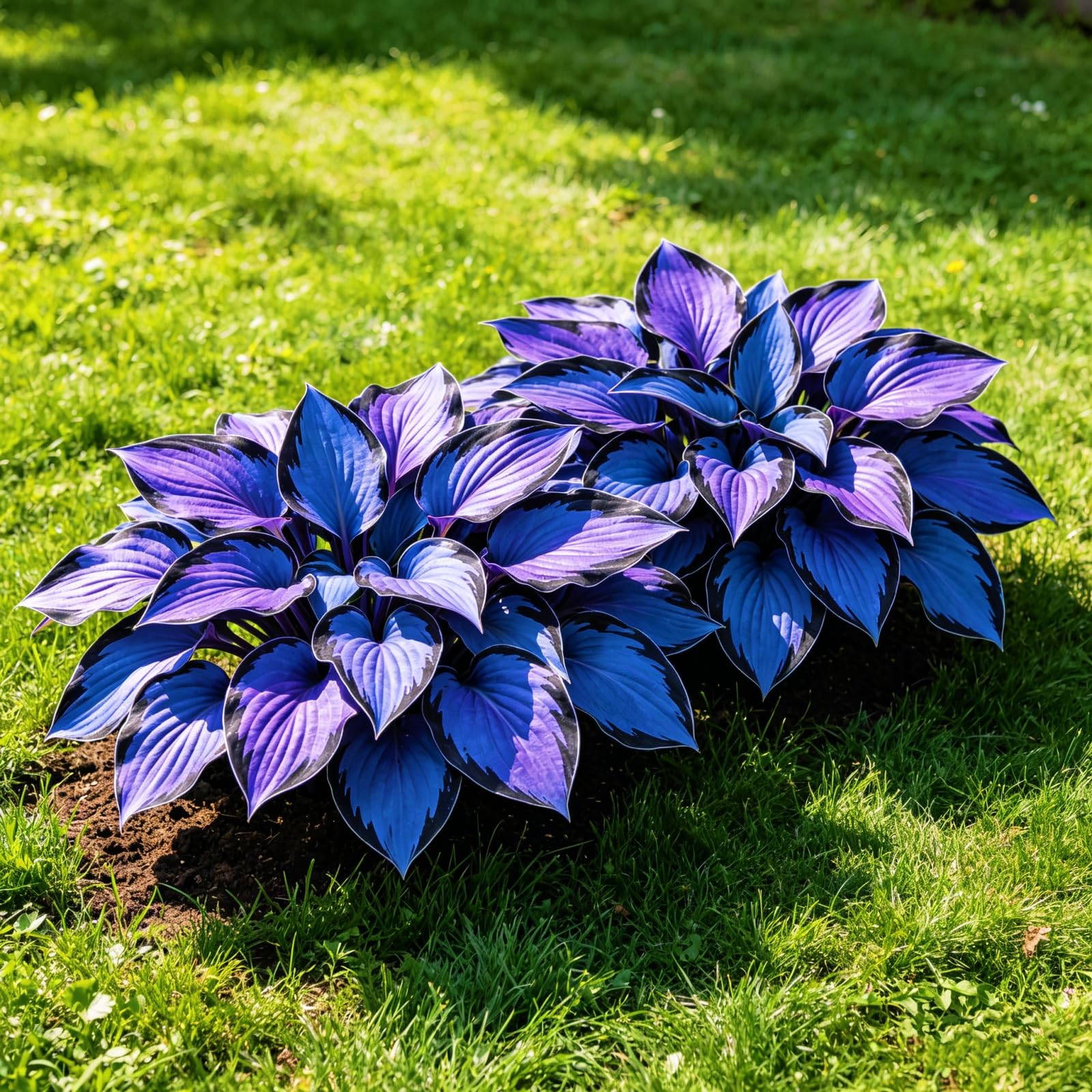 Perennial Hosta Bulbs for Planting-Rare-Color Brilliant-Easy Growing-Excellent Display-Perfect for Shade Garden&Potted-8bulbs-B