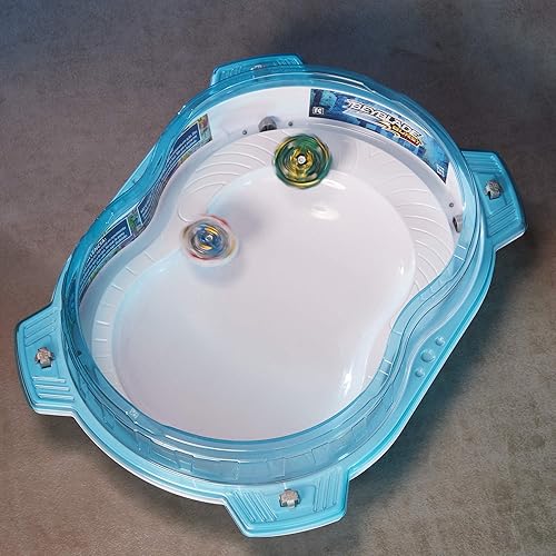 Miniatura 5 de Beyblade Juego de batalla de caída vertical de hiperesfera Burst Rise - Juego completo con Beystadium 2 juguetes de batalla superior y 2 lanzadores