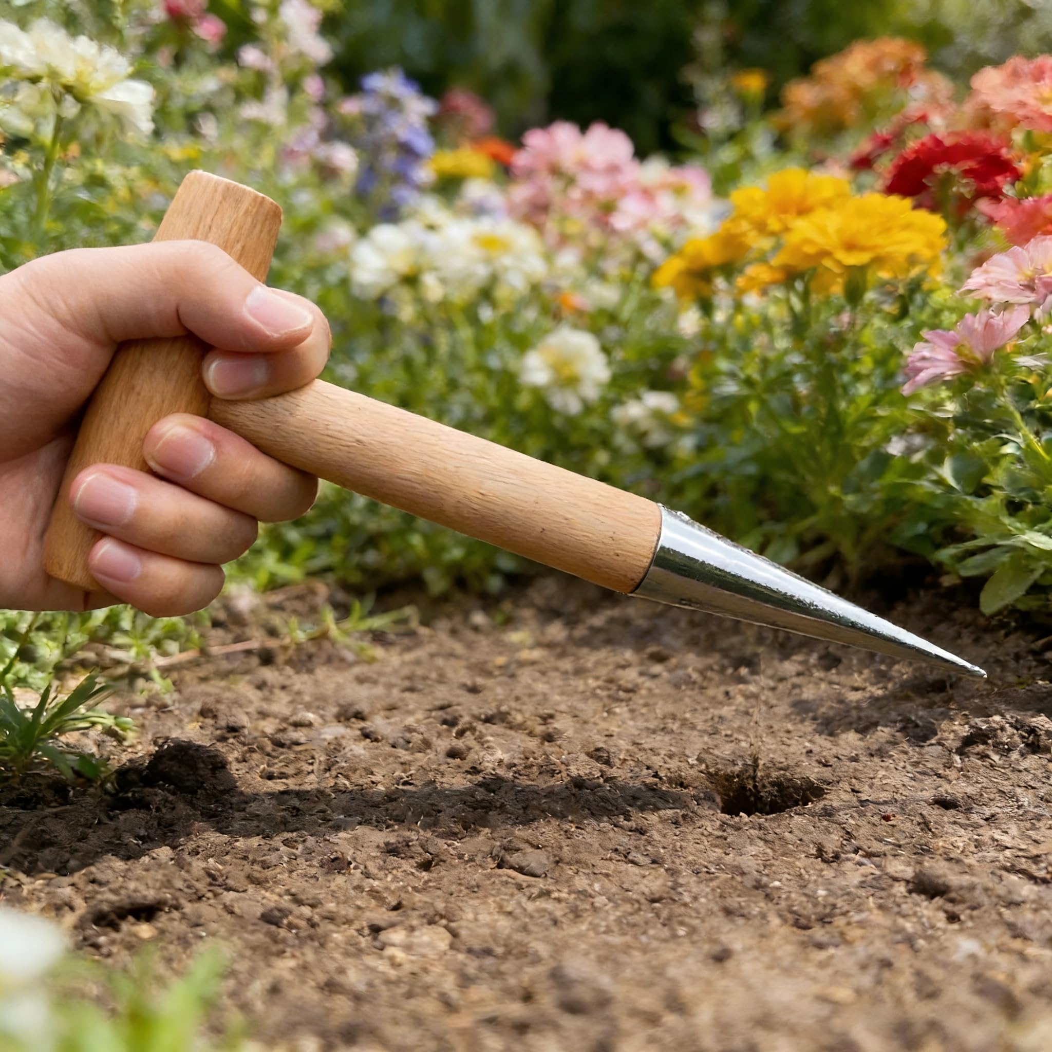 Garden Seed Dibber - Plant Bulbs Easily -8 Garden Seed Dibber - Plant Bulbs Easily -8