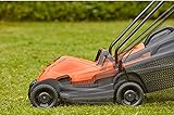 Black + Decker bemw451bh-qs Wired Lawnmower 3 Height 32 cm, 1200 Watt, Orange - 5