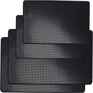 DaKuan Car Dashboard Anti-Slip Mat, 4 Packs 10.5" x 5.7" and 8" x 5.1" Sticky Non-Slip Dashboard Gel Latex Pad for Cell Phone, Sunglasses, Keys, Coins