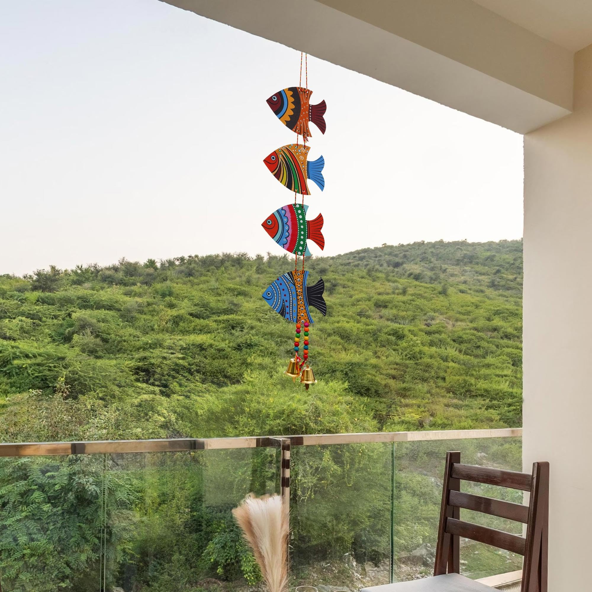 Handmade Fish Wall Hanging - Home Decor -4