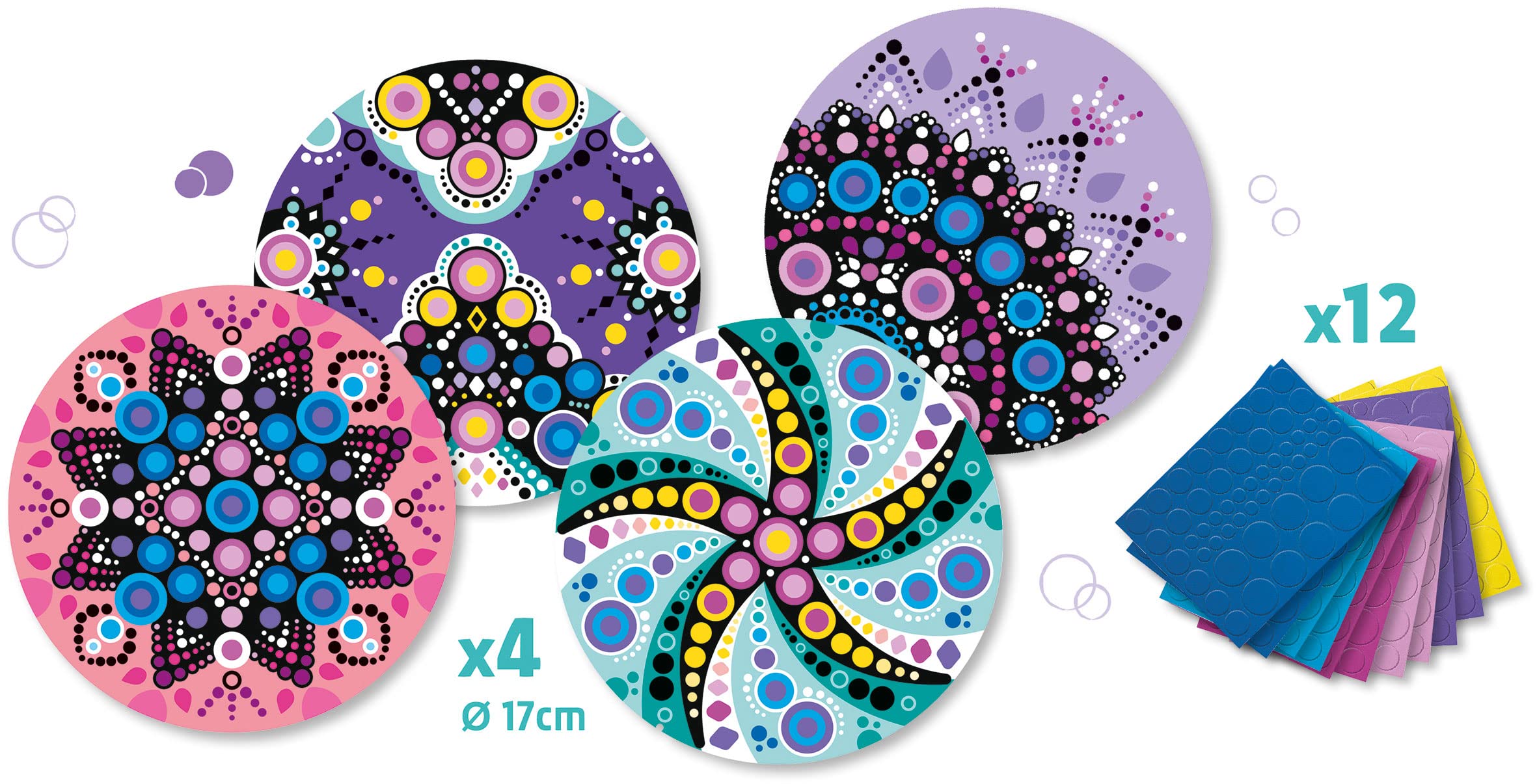 Maped Creative 907053 VELVET MOSAICS zestaw do majsterkowania, kolorowy, 1 zestaw