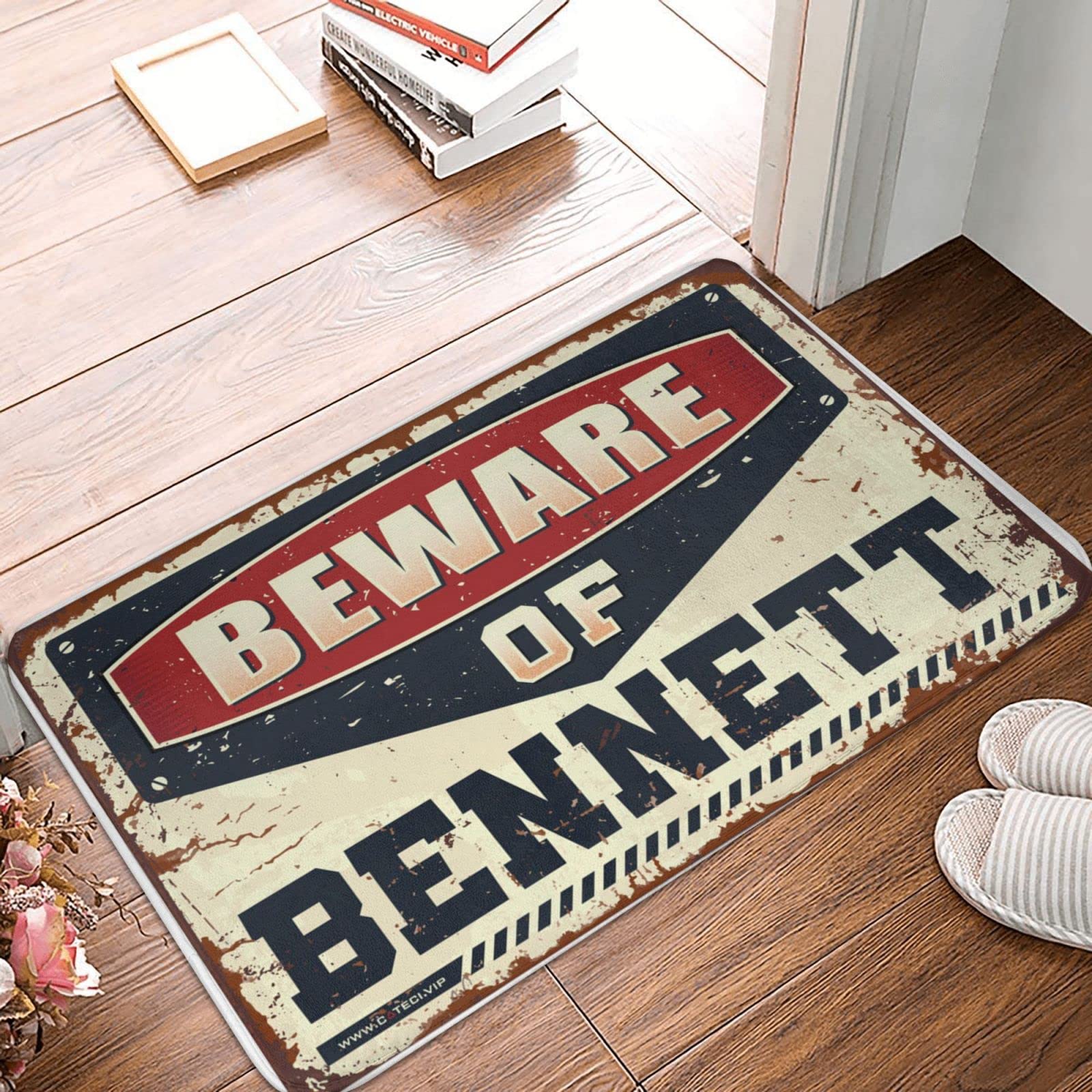 Paillasson d'automne tapis de bienvenue intérieur antidérapant