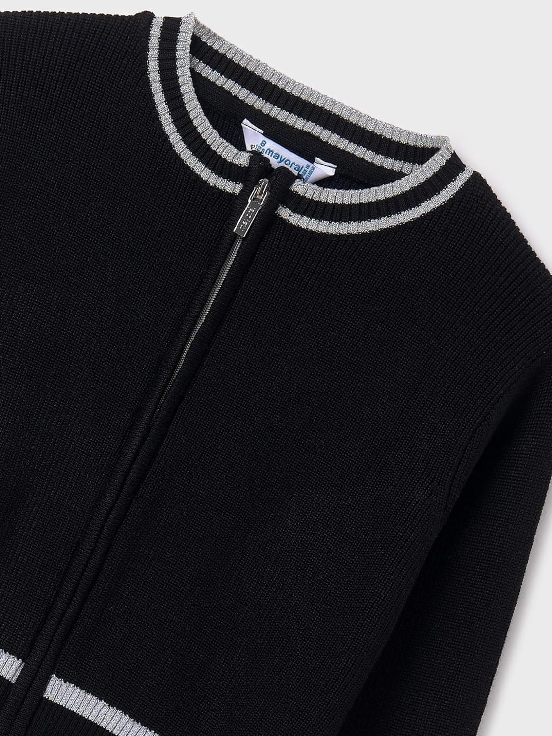 Mayoral Knitting Pullover for Girls Black