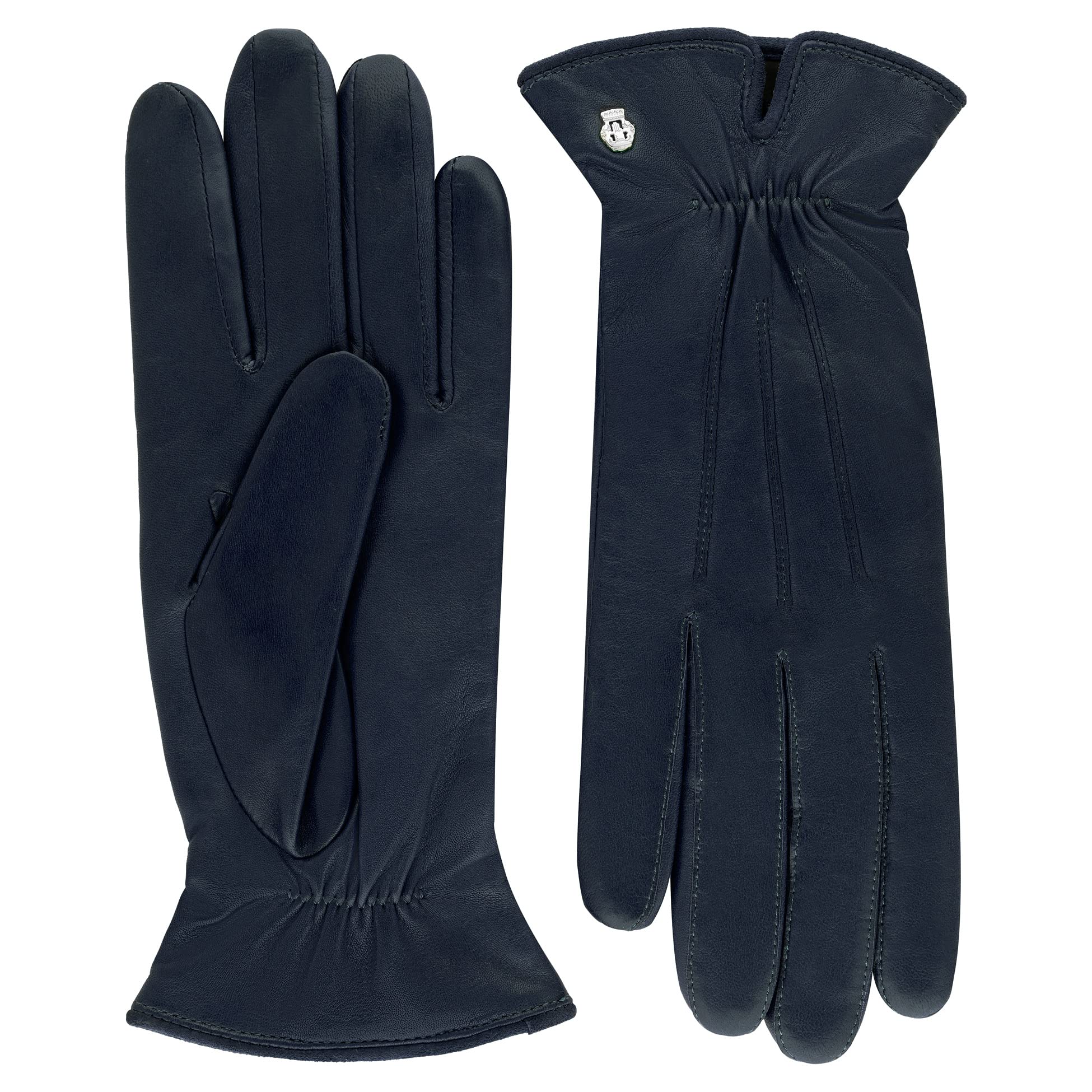 Roeckl Damen Antwerpen Lederhandschuhe, Classic Navy, 6 Fashion