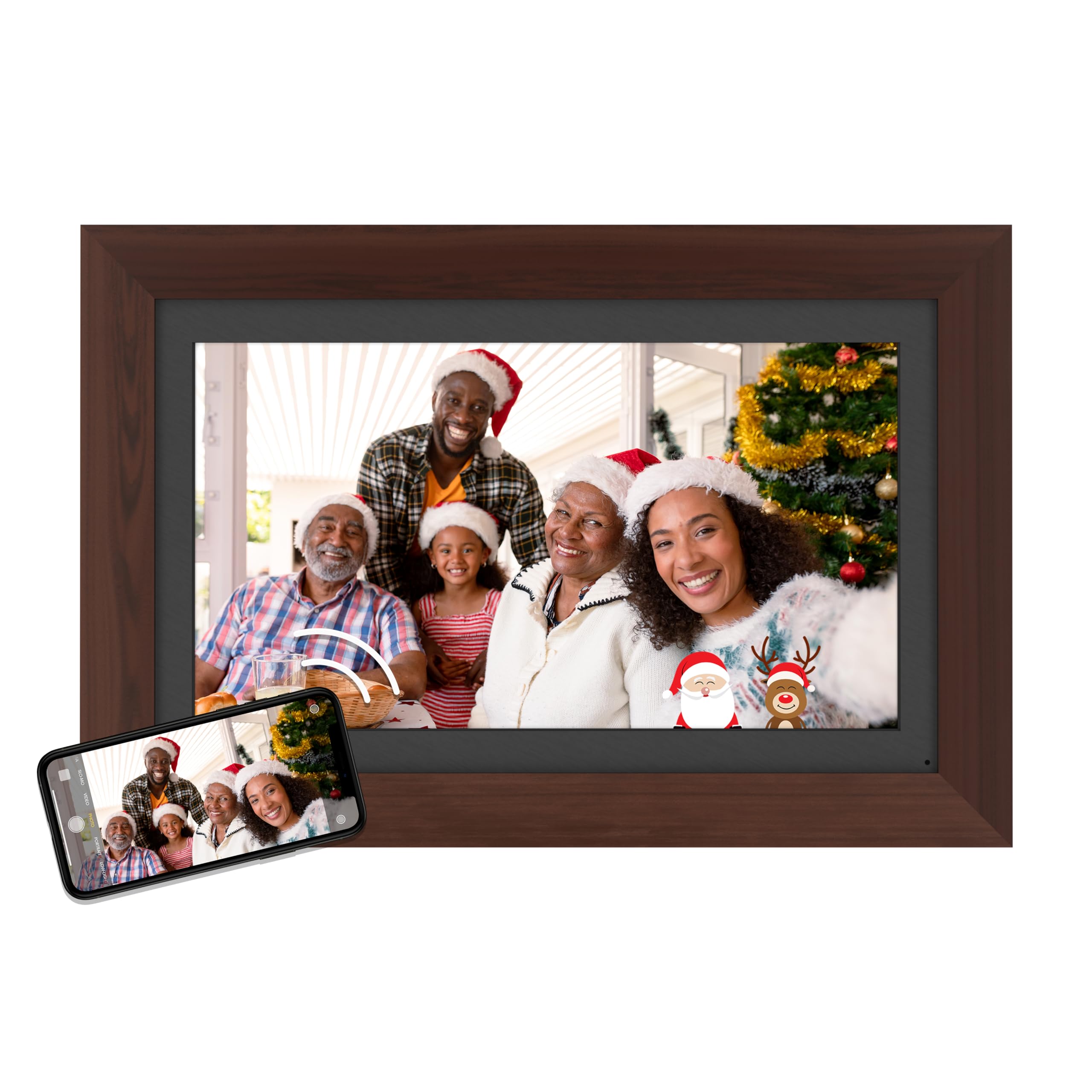 Buy Brookstone PhotoShare 14” Smart Digital Picture Frame, Send Pics