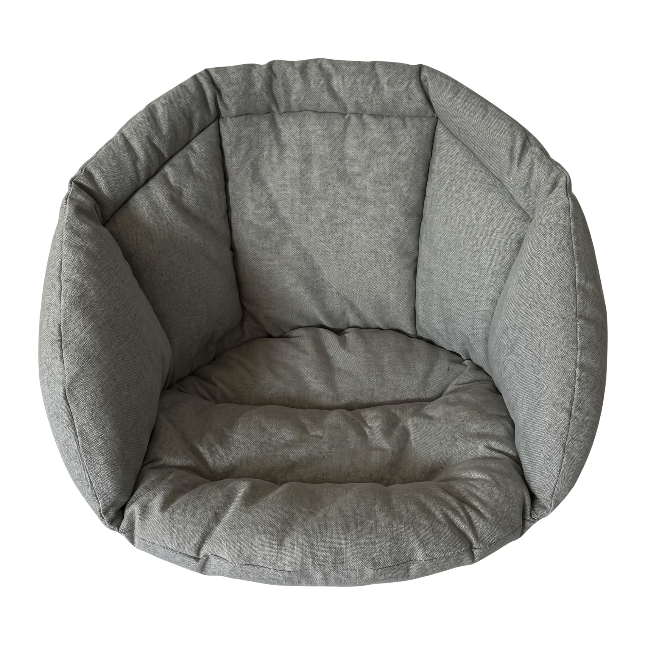 Coussin de remplacement chaise egg de qualité supérieure en mélange de lin