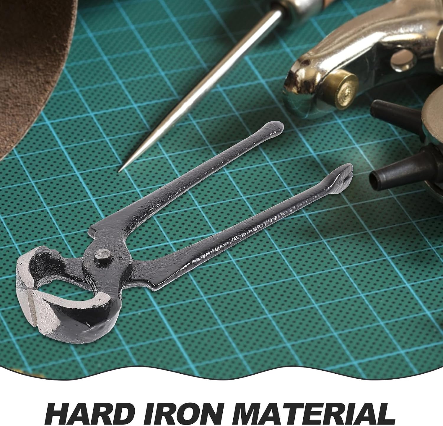 SEWACC Heel Caps Remove Plier: High Heel Shoe Dowel Remove Pliers Tip Removal Tool Iron Cutting Shoe Repair Tool Accessories 6inch
