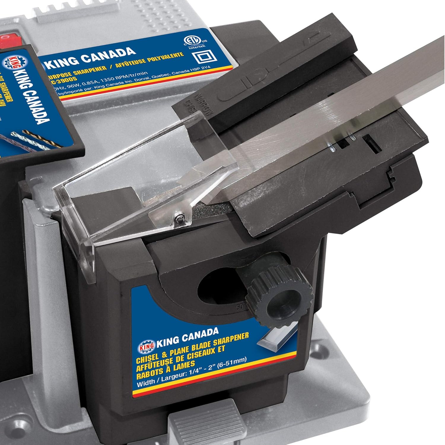 King Canada KC-3900S Multi-Purpose Electric Sharpener with attachments