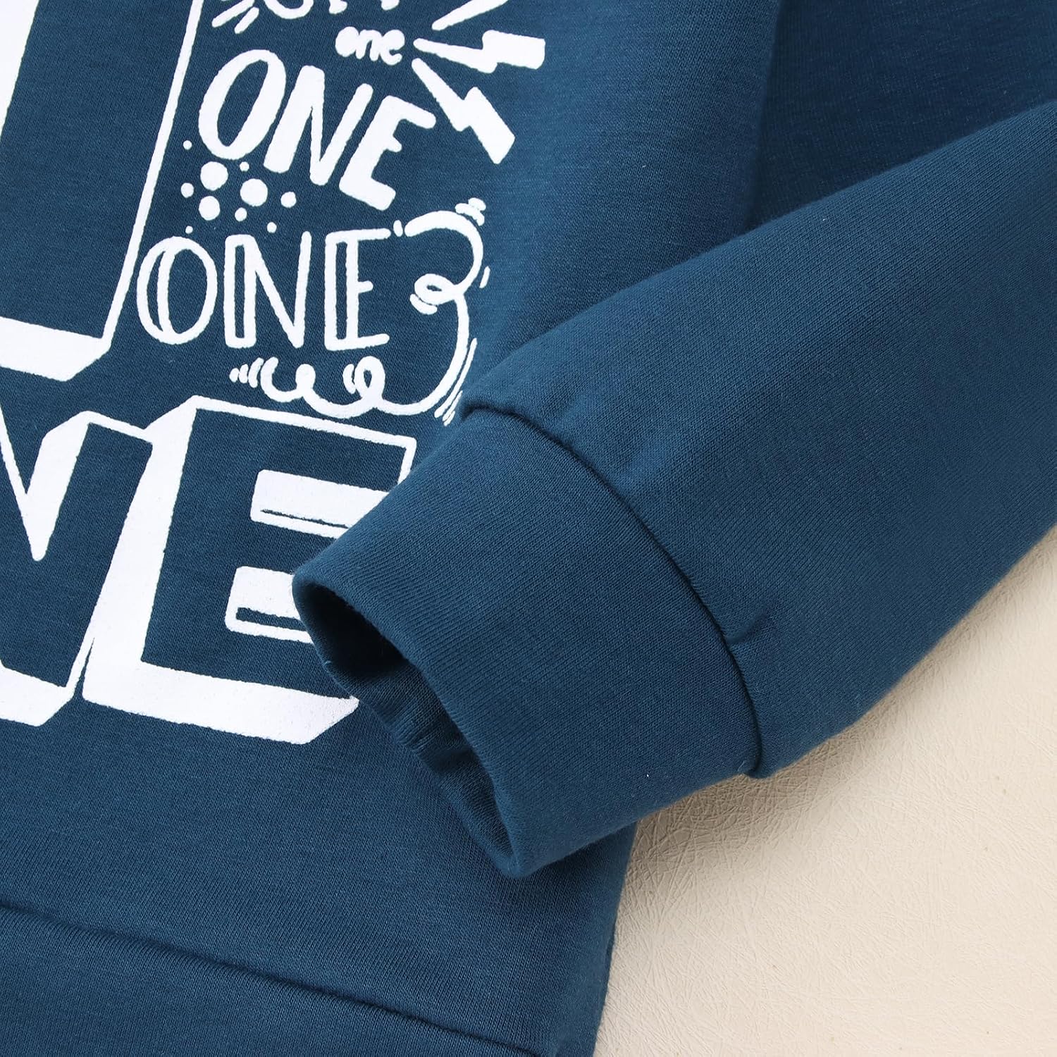 Baby Boy 1st Birthday Outfit One Year Old Sweatshirt Birthday Shirt Gift Crewneck Pullover Top Fall Winter Clothes - Image 5