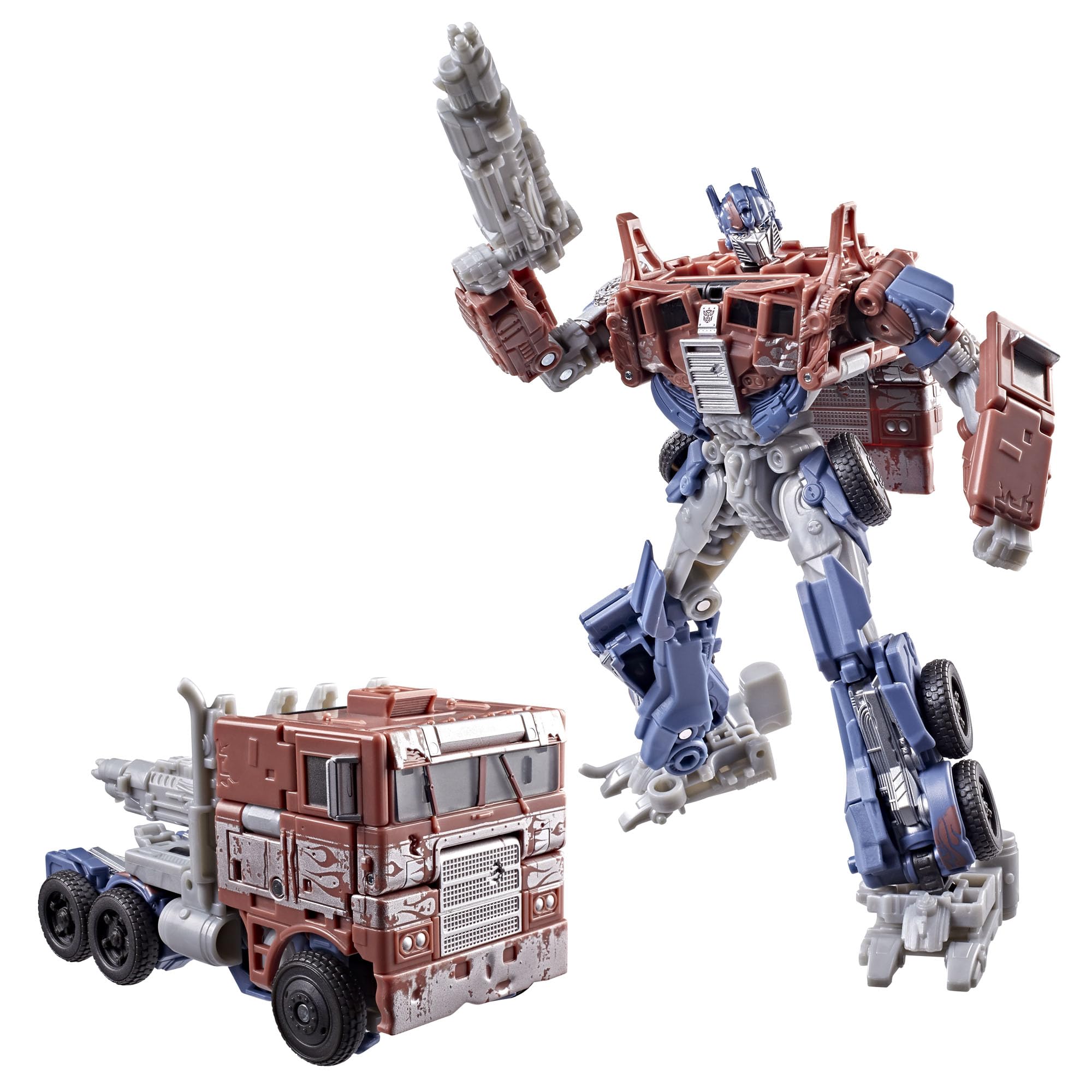 Transformers Studio Series Optimus Prime, Age of Extinction Voyager Class 17 cm Converting Action Figure, Robot Toys for 8+