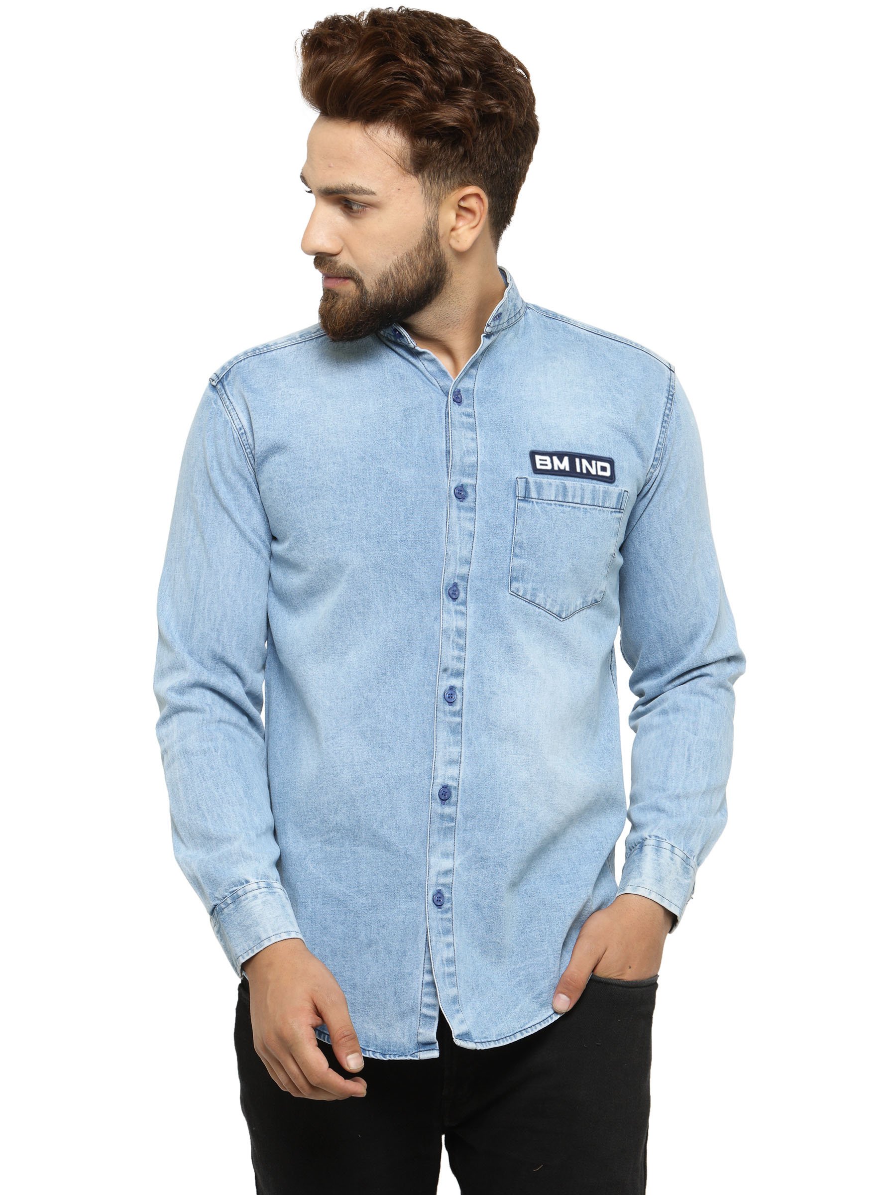 Men's Slim Fit Formal Shirt-image-47