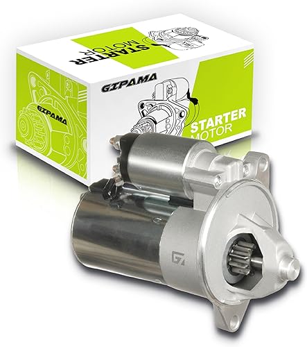 GIPAMA 3268N Arrancador para Ford F150F250F350 E150E250E350 Mustang Bronco Country Squire Econoline Super Duty LTD Crown Victoria Thunderbird