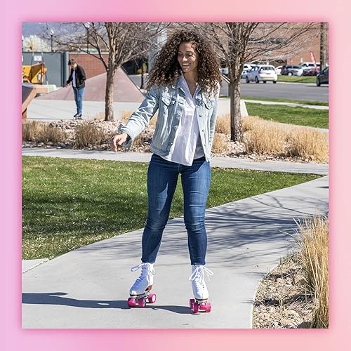 Miniatura 20 de Chicago Classic Quad Roller Skates for Kids, Girls & Boys – Durable & Top Performance, Adjustable High-Top Boots for Safe Indoor/Outdoor Skates &