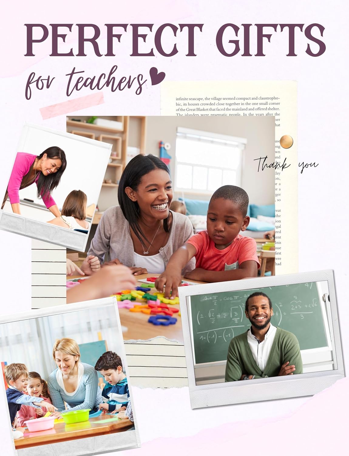 Teacher Appreciation Gifts for Women Men, Flannel Blanket Throws with Message for All Teachers, Birthday, Christmas, Retirement, 50"x 65", Blackboard Design - Image 7