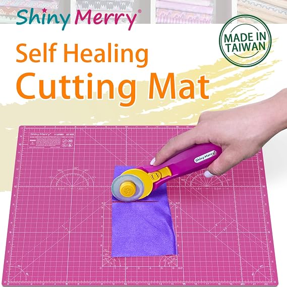 Self Healing Cutting Mat A3 12x 18 Double Sided Pink Mat