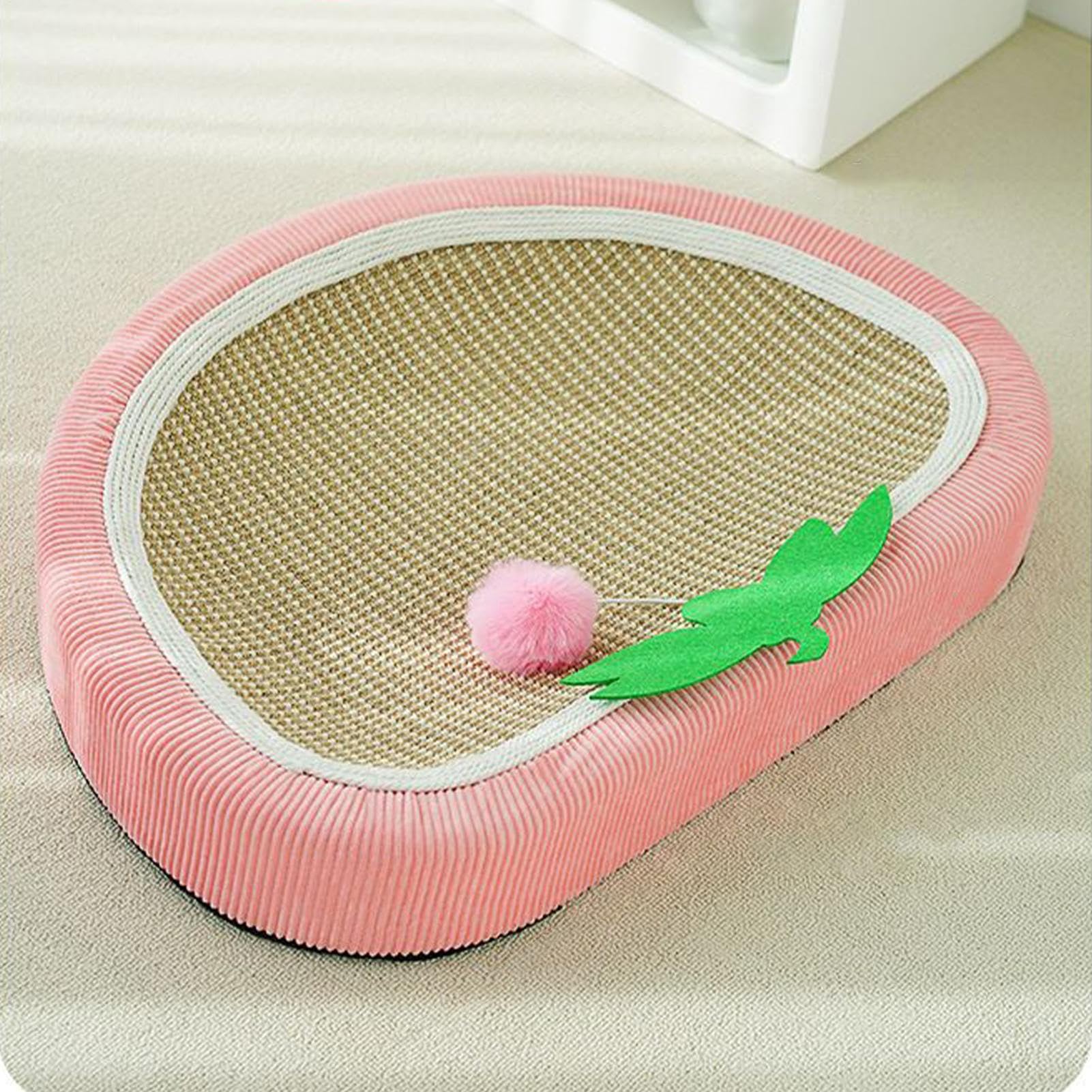 Tabla Rascadora para Gatos Colchoneta para Mascotas Protector de Muebles | Almohadilla Rascador Fresa Sisal Cama Para Gatos Interior Sofá Pared Alfombra Suelo Silla Puerta Gatito Perro Pequeño