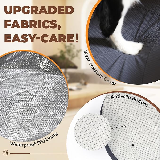 Cama Ortopédica para Perros Grande 93cm Lavable e Impermeabl miniatura 4