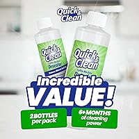 Vista 6 de Quick & Clean Paquete de 2 descalcificadores (4 usos totales) - Fabricado en EE.UU. - Solución descalcificadora para Keurig, Nespresso, Ninja