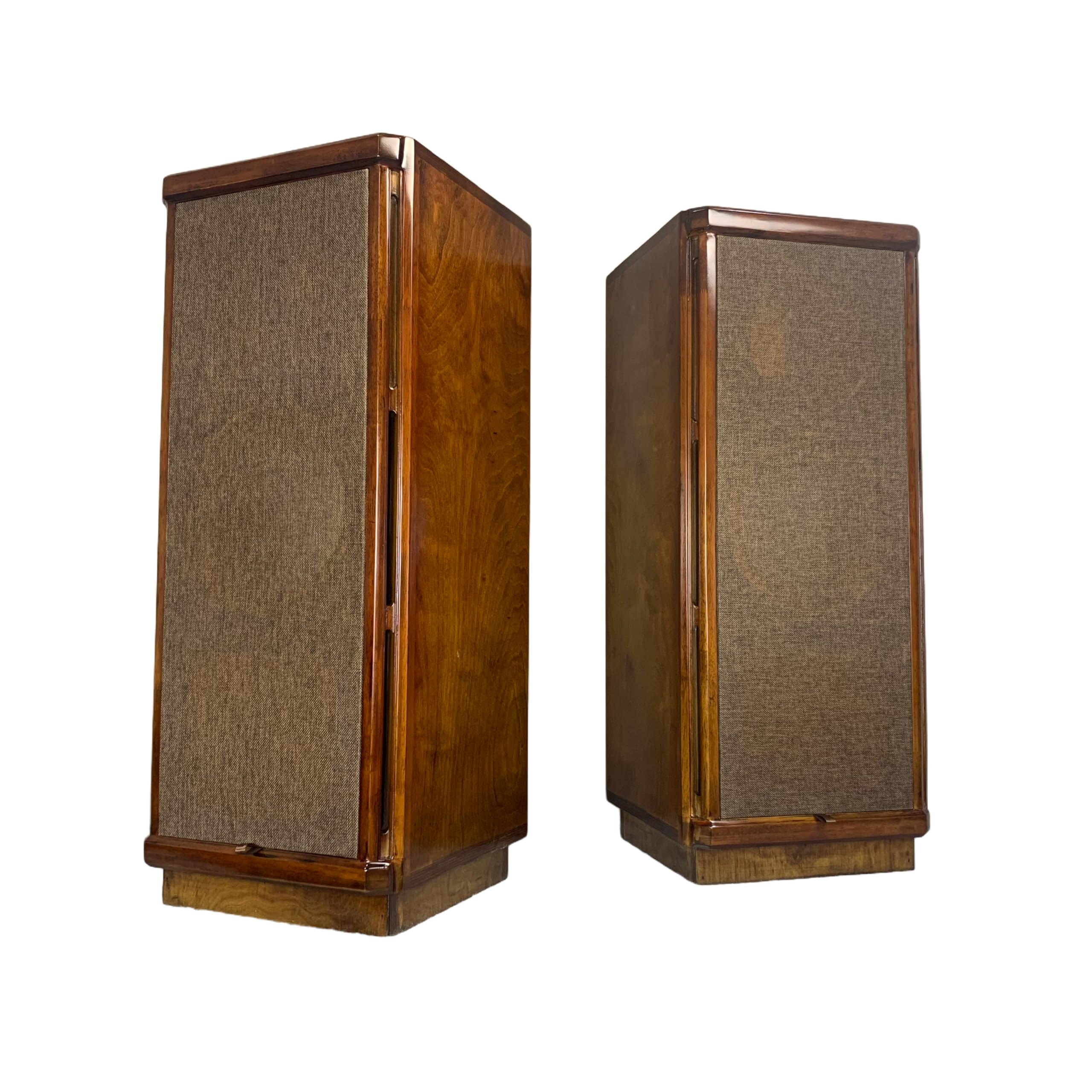 Craftsmen Individuelle Lautsprecherbox aus Birkensperrholz, leer, 25,4 cm, 1 Paar, Kopie, Tannoy, Stirling, GR-Lautsprecher, HiFi, DIY (Walnuss)