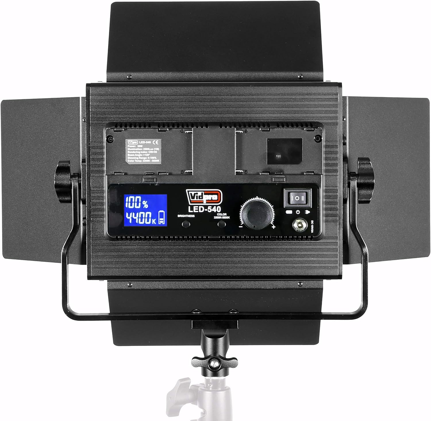 50% Off Discount Vidpro LED-540 Professional Varicolor 540 LED Studio Lighting Kit with Carry Case Powered by AC or Battery NP-F Series Bi-Color 3200K - 5600K Digital LCD Display All Metal Construction Up To 40% OFF Vidpro LED-540 Professional Varicolor 540 LED Studio Lighting Kit with Carry Case Powered by AC or Battery NP-F Series Bi-Color 3200K - 5600K Digital LCD Display All Metal Construction