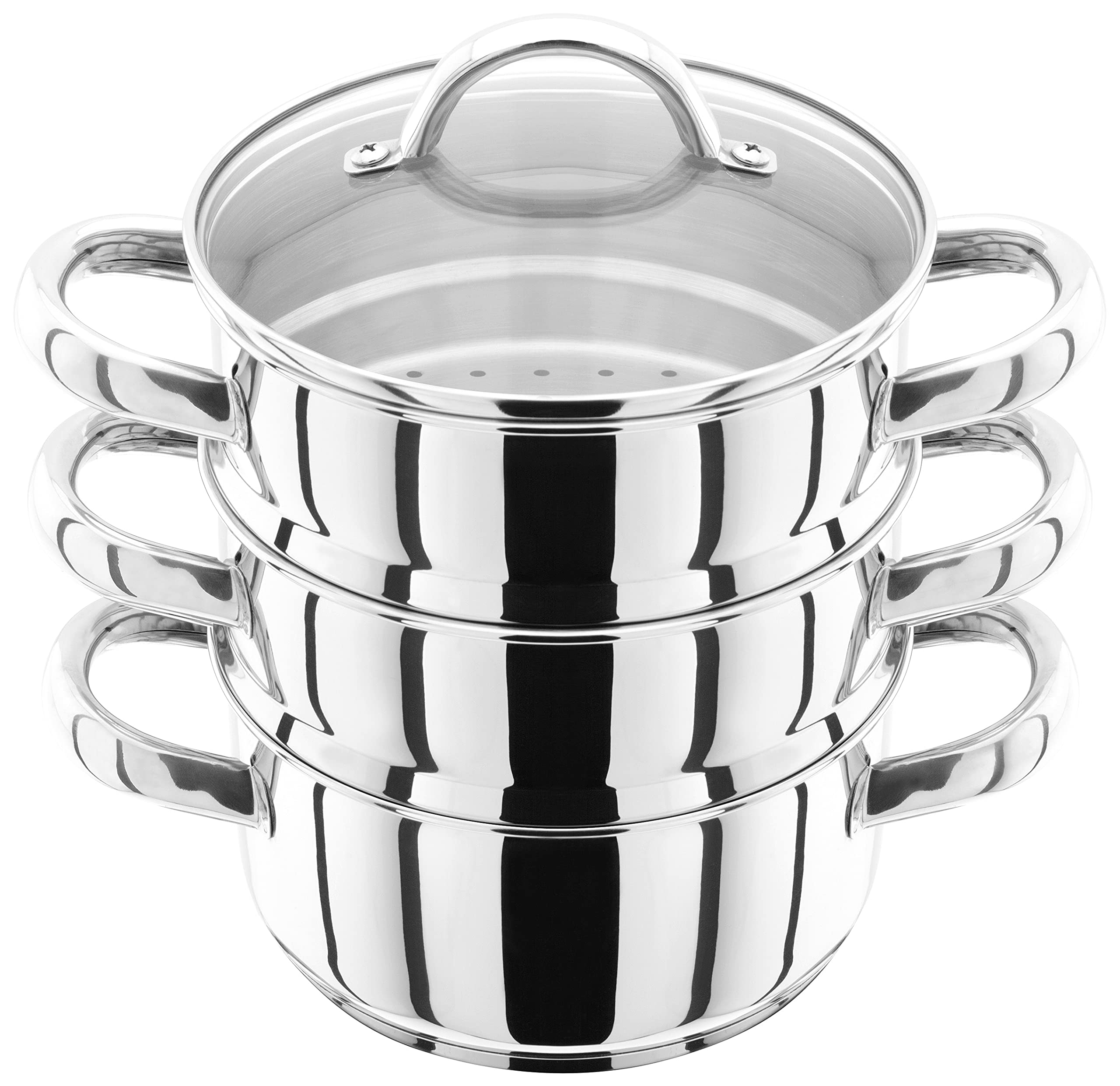 Judge Stainless Steel 3 Tier Steamer Set