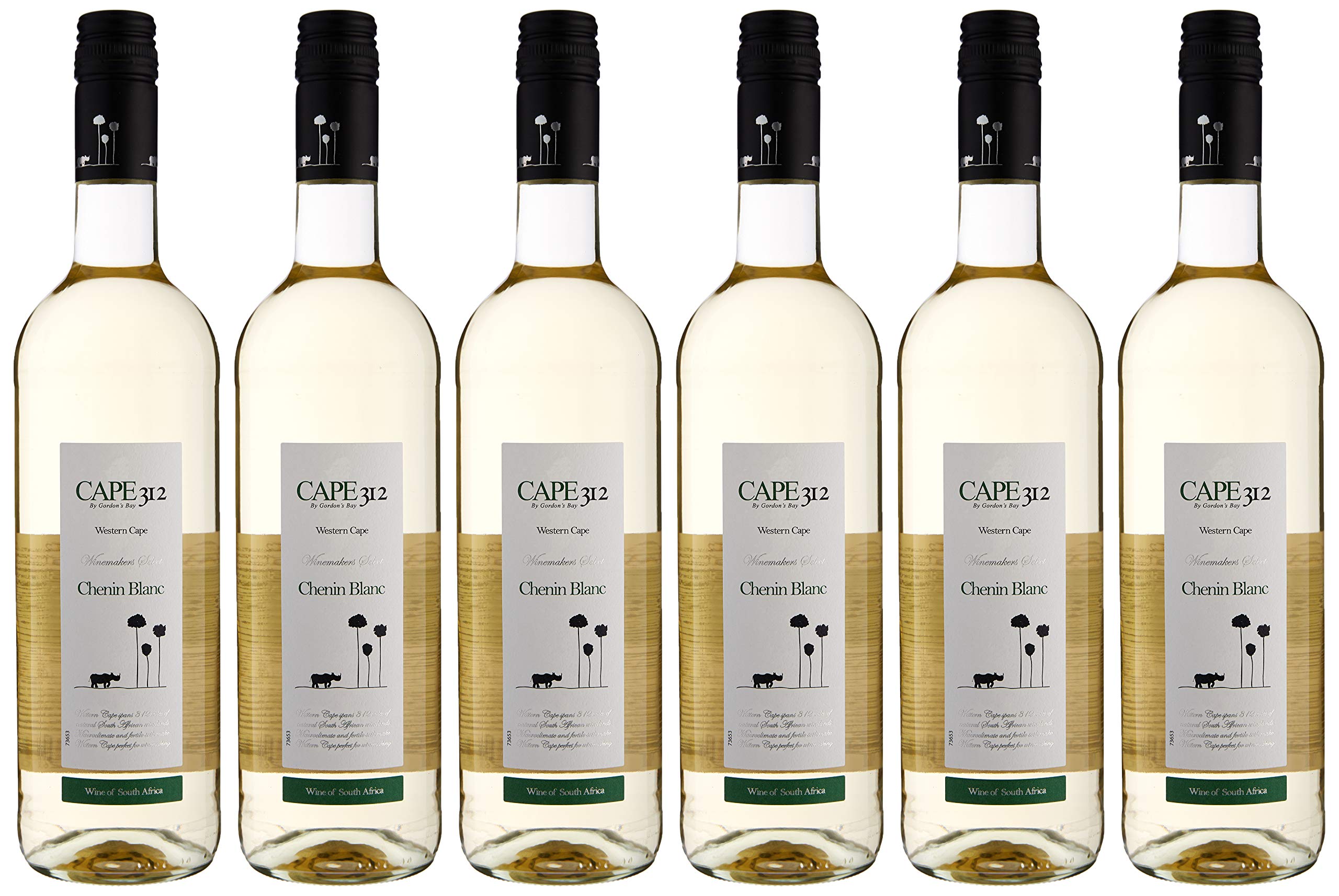 Cape 312 Chenin Blanc Wine, 6 x 75cl