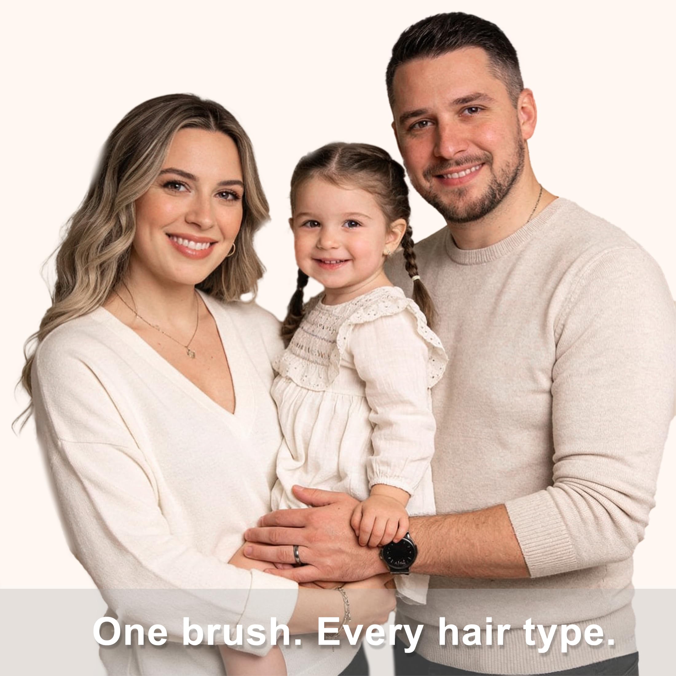 Glidease SuperTip Pro - Cepillo de cerdas de jabalí para mujeres y hombres, sin roturas de puntas de bola, sin químicos añadidos, cepillo desenredante sin esfuerzo, ideal para todo el cabello grueso,