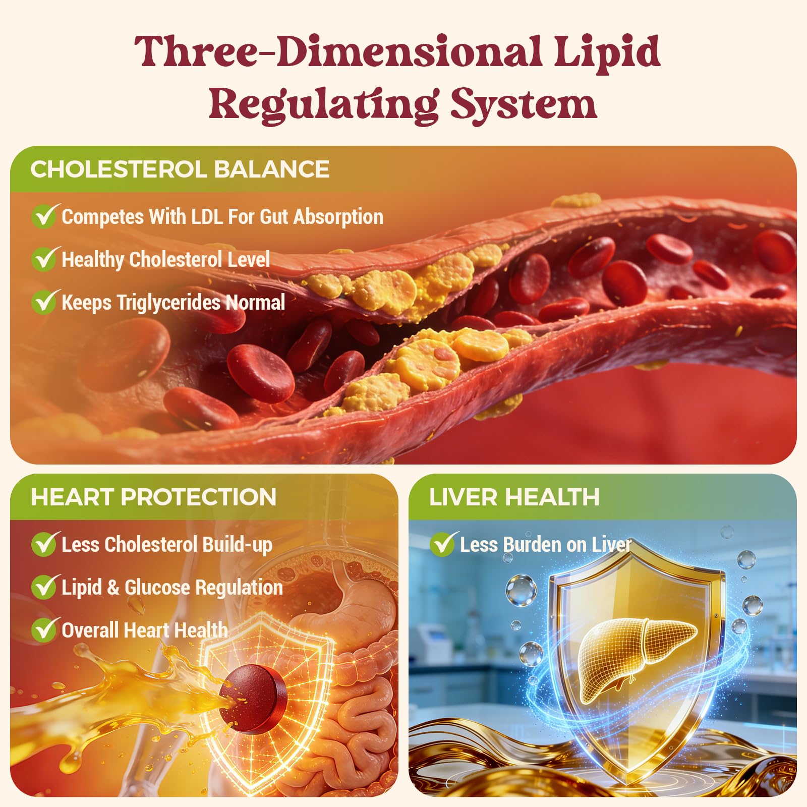 Cholesterol Lowering Supplements -180 Blister Tablets — Amazon image 4
