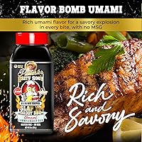Vista 5 de Slap Yo Daddy BBQ Rub Seasoning, Flavor Bomb Umami - Condimento Umami de Pitmaster Harry Soo - Mejora los platos con rico sabor a Umami