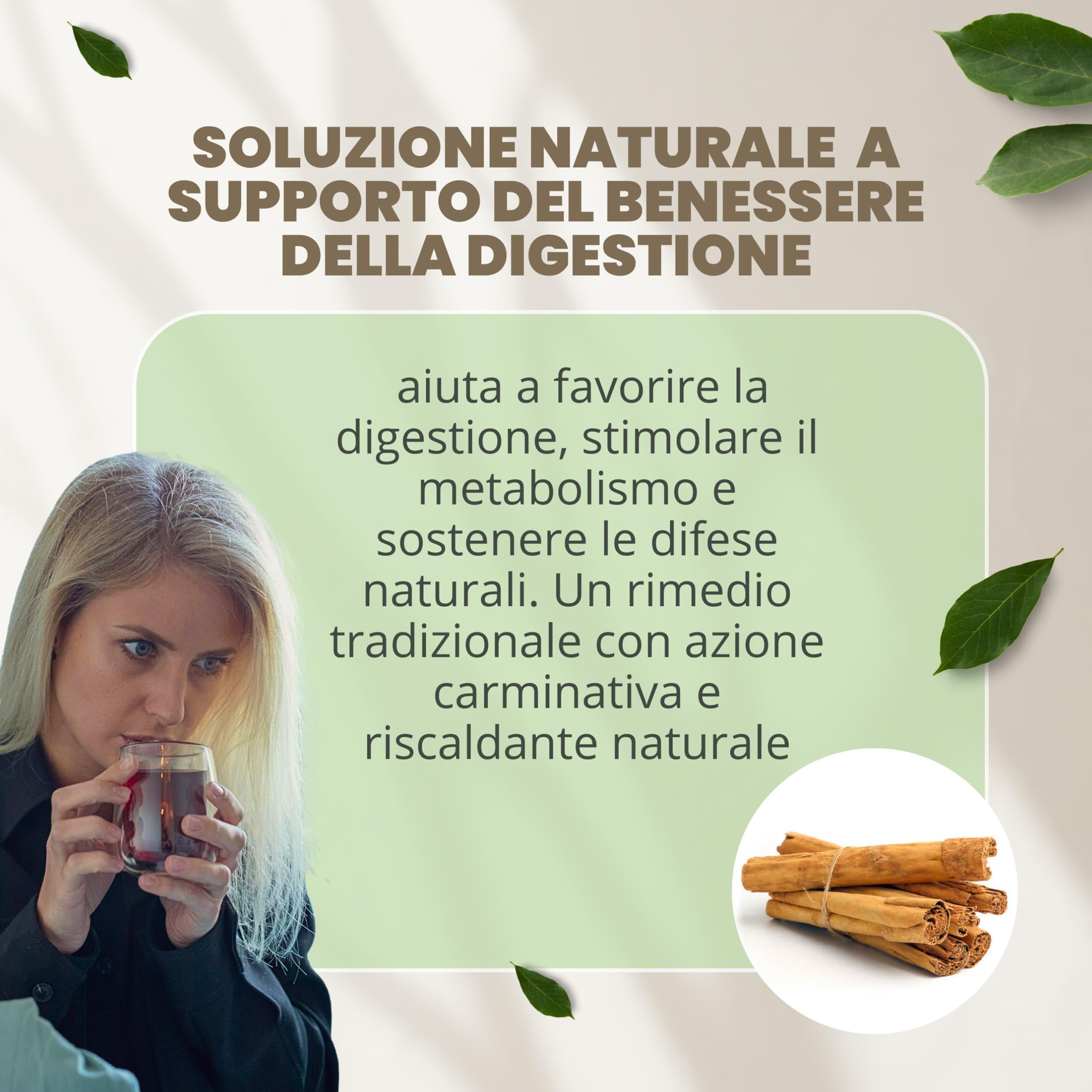Patrizio Breseghello – Cannella Ceylon C4 Corteccia 25 cm - Spezia Naturale BIO 1kg g Aromatica e Tonica per Infusi e Ricette