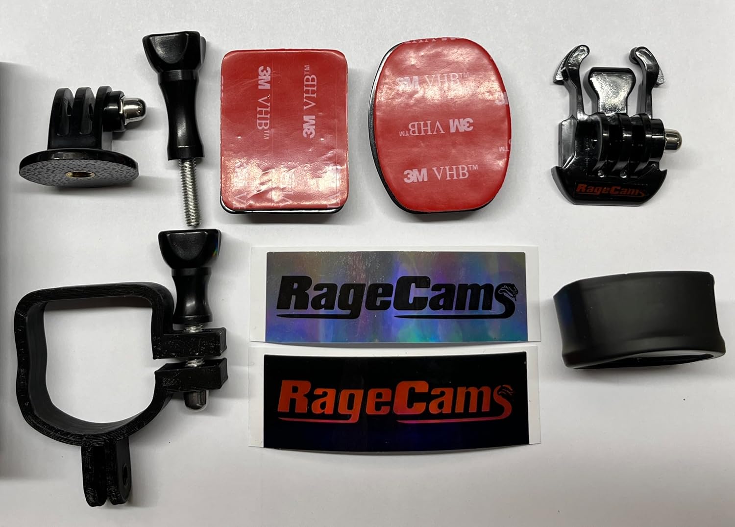 Universal RageCams 6.0 Cage Frame Mount 1/4"-20 Lens Protector RC Sticker Kit Compatible with Tactacam 6.0 Hunting Camera