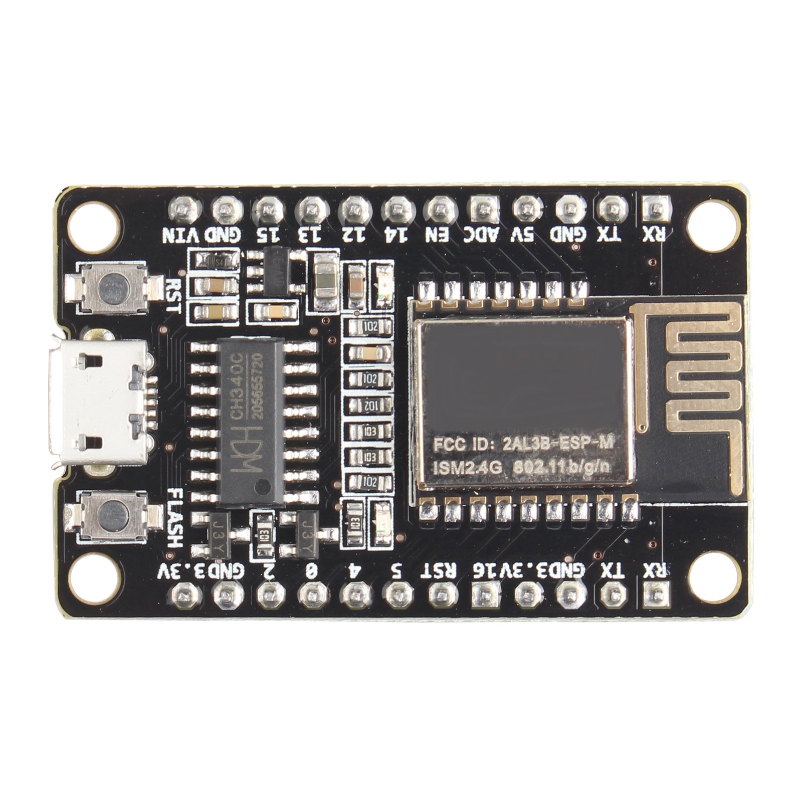 Modulo WiFi ESP8285 ESP-M2 340, Compatibile Con ESP8266, Supporta Fino A 125°C, Ideale Per IoT E Progetti Ad Alta Temperatura