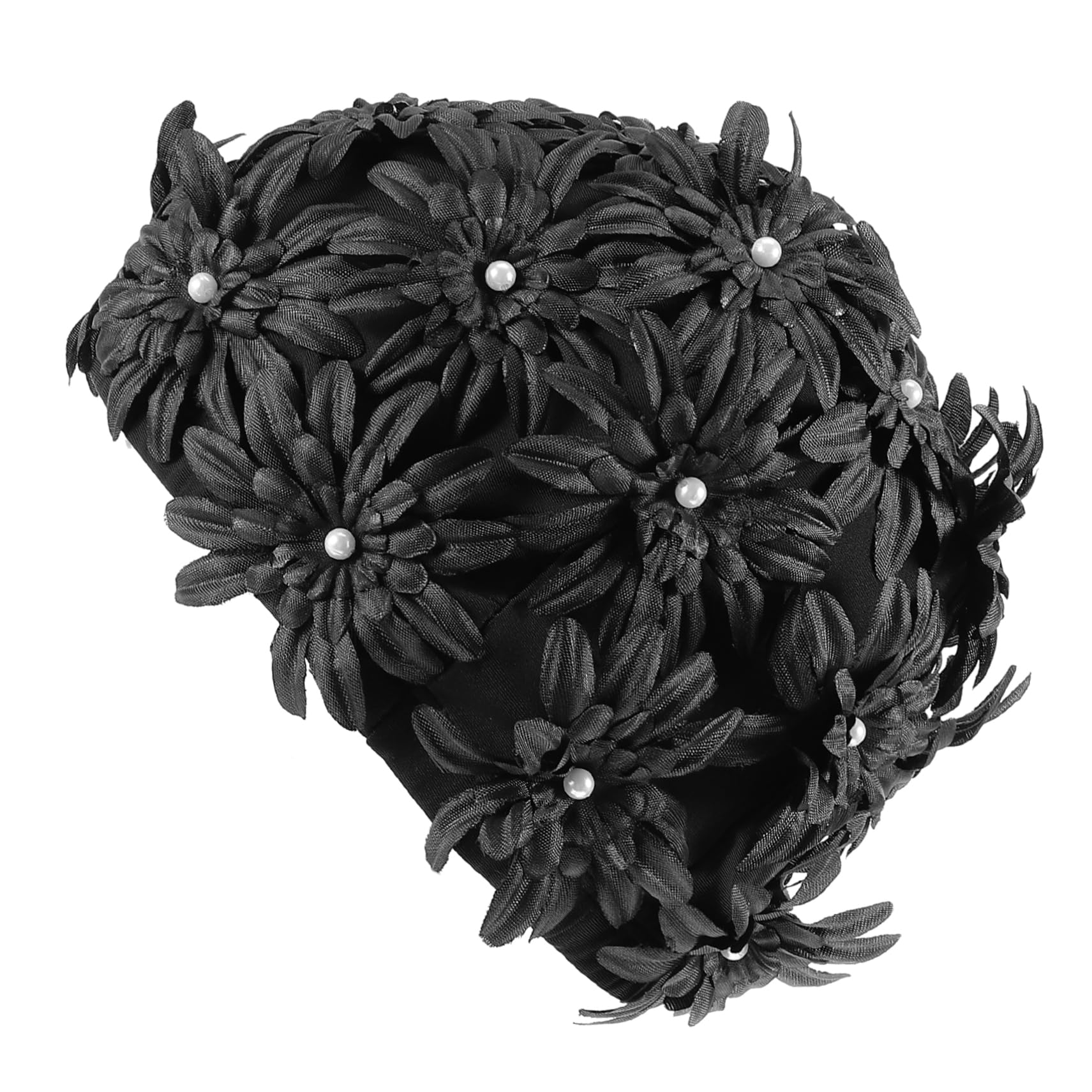 TOYANDONA Bonnet de Bain Floral pour Bonnet de Natation Élastique Étanche pour Cheveux Longs Épais Accessoire de Piscine Élégant pour Adultes Confort Protection Optimal