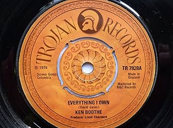 欧LP Ken Boothe Everything I Own MOVLP1943 Music On Vinyl /00260 Ken Boothe – Everything I Own – Vinyl (LP, Album), 1977