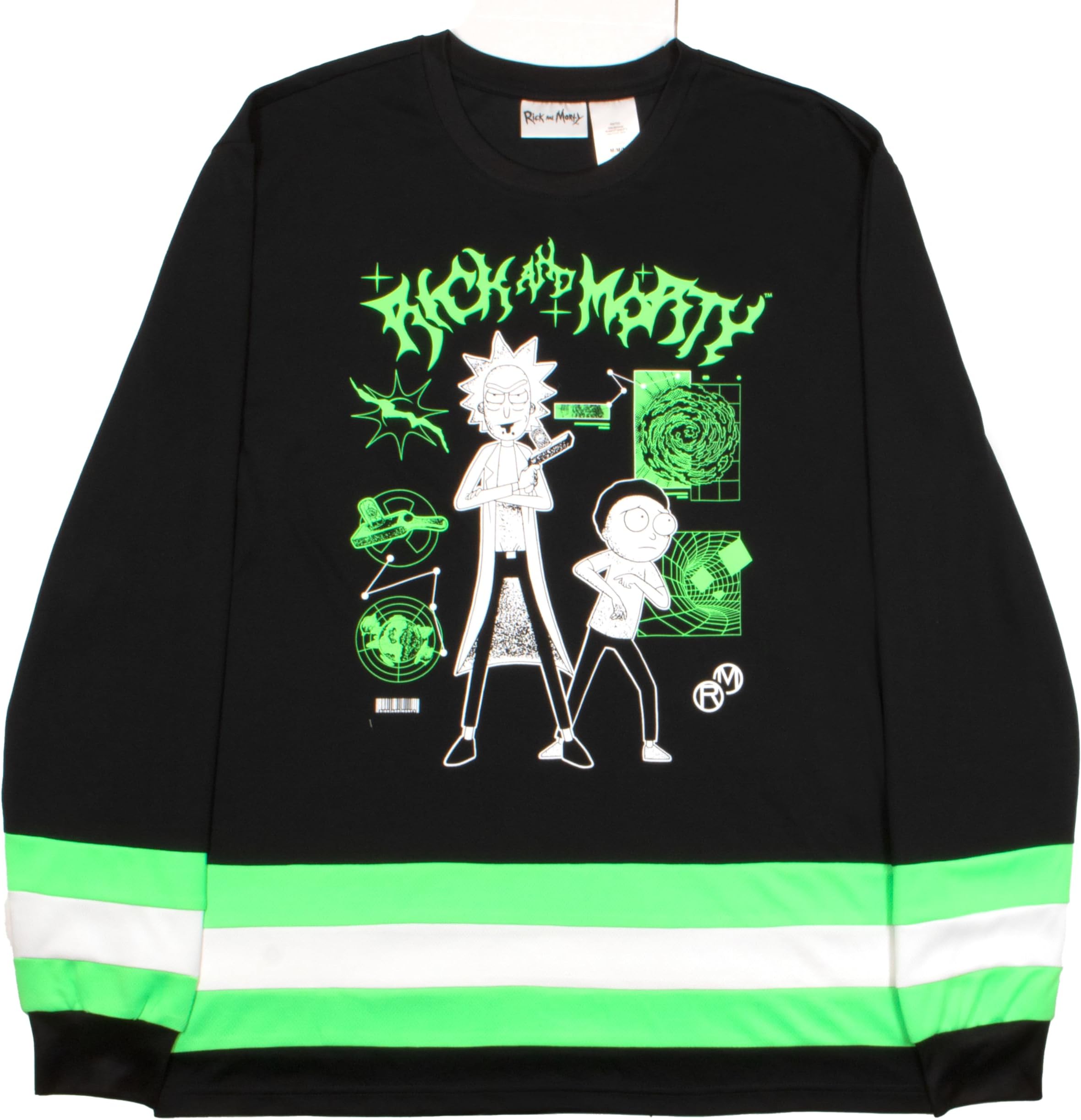adidas rick and morty sweater