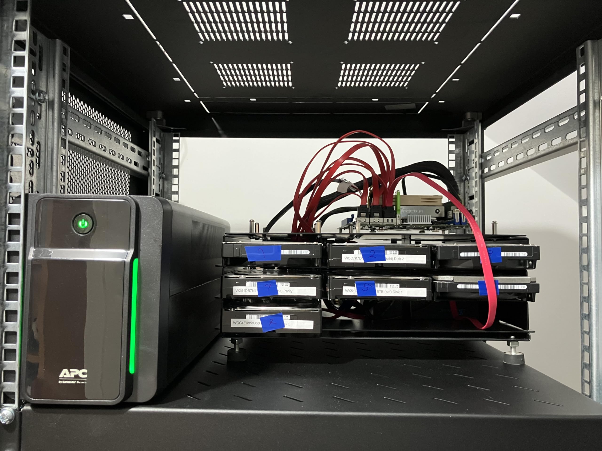 S-CASE 5 RAL ATX Server CASE PC, server, 9 unità, stoccaggio, CHIA