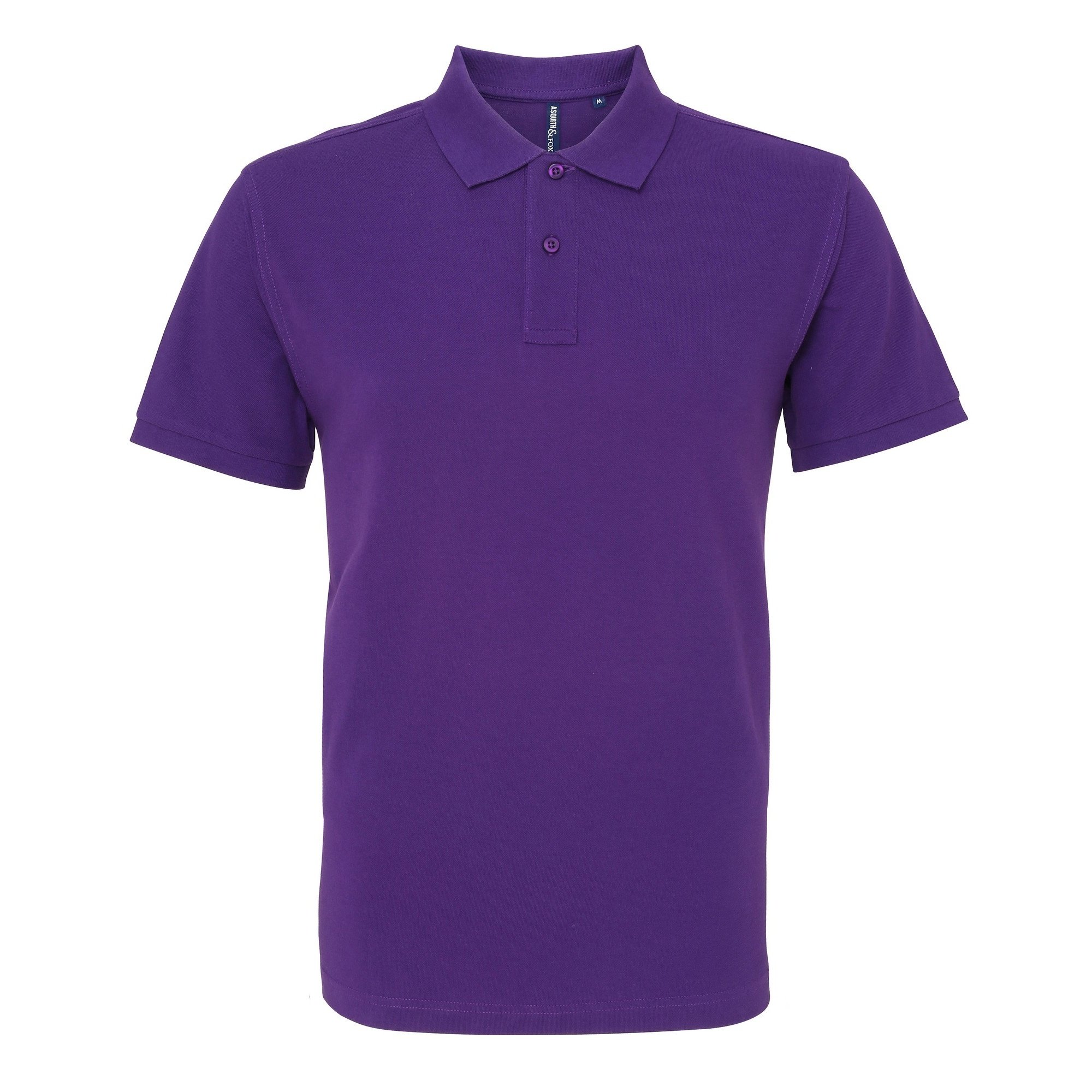 Asquith & Fox Men's Asquith and Fox Men's Polo Short Sleeve Polo Shirt, Purple (Purple 000), XX-Large (Manufacturer Size:2XL)