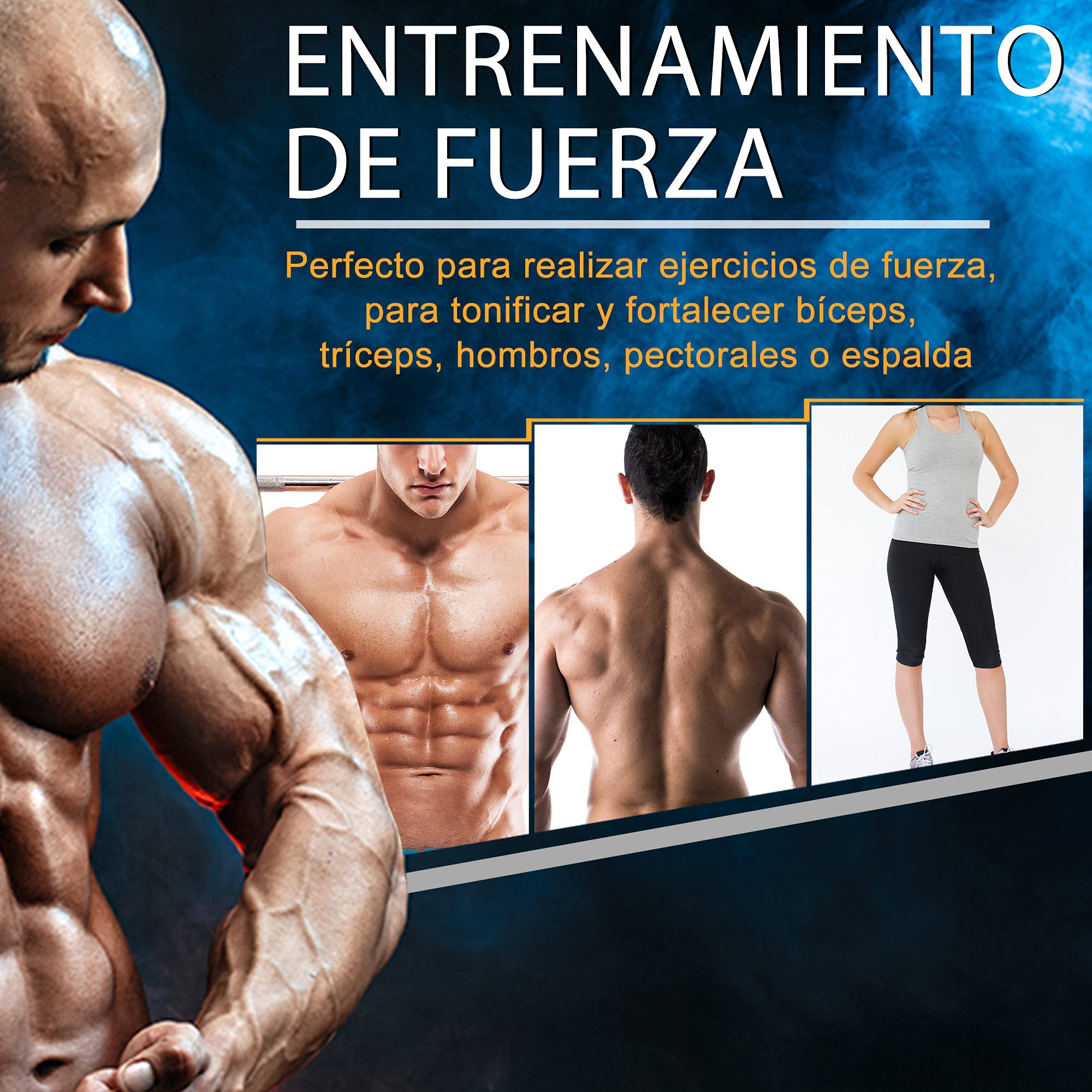 HOMCOM Juego de Mancuernas Ajustables 2 en 1 20 kg como Barra, Mancuernas, con 8 Discos 2 Barras y Biela Ajustable para Entrenamiento de Fuerza, Levantamiento de Pesas, Hogar, Gimnasio, Oficina