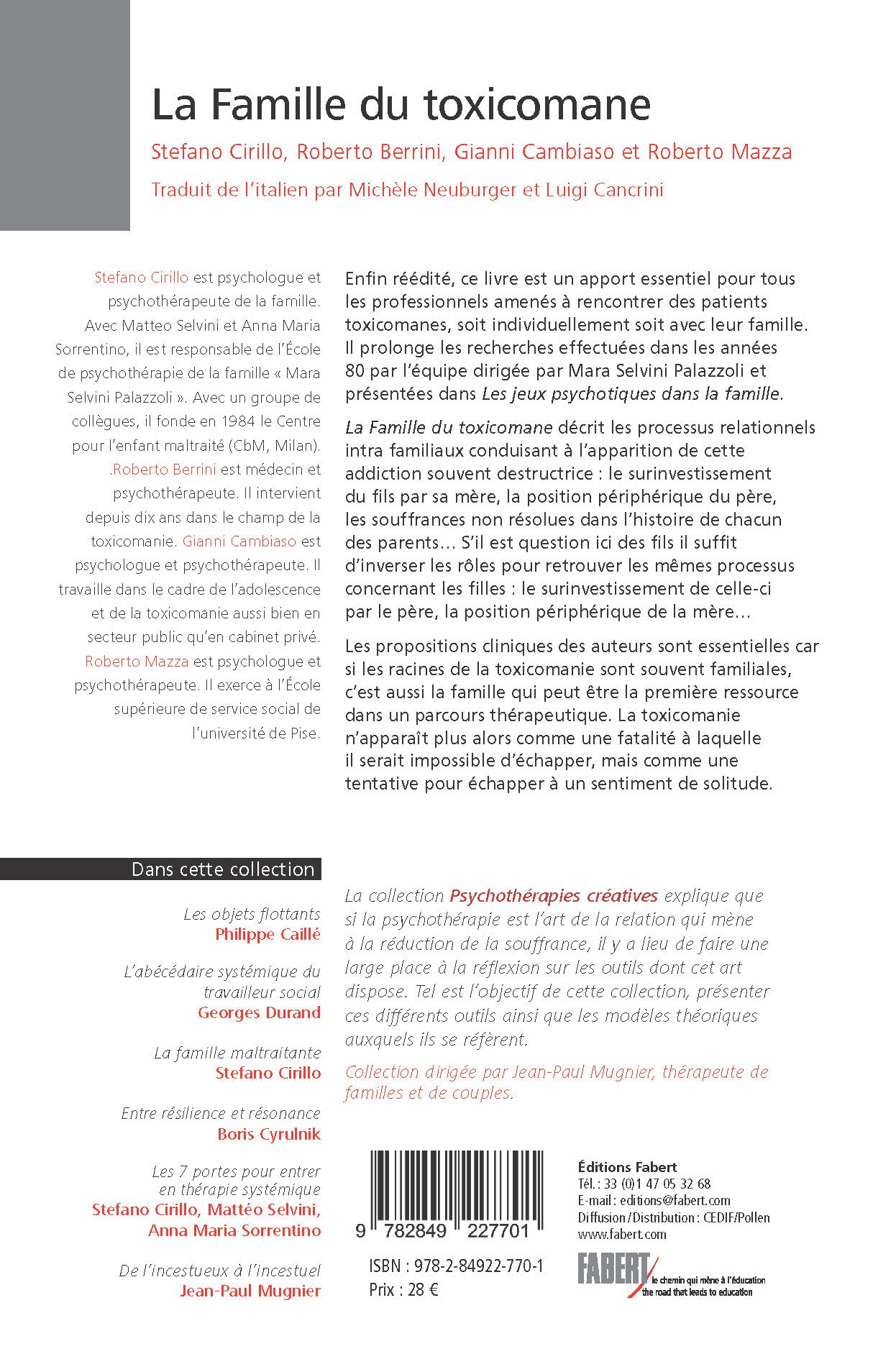 La famille du toxicomane