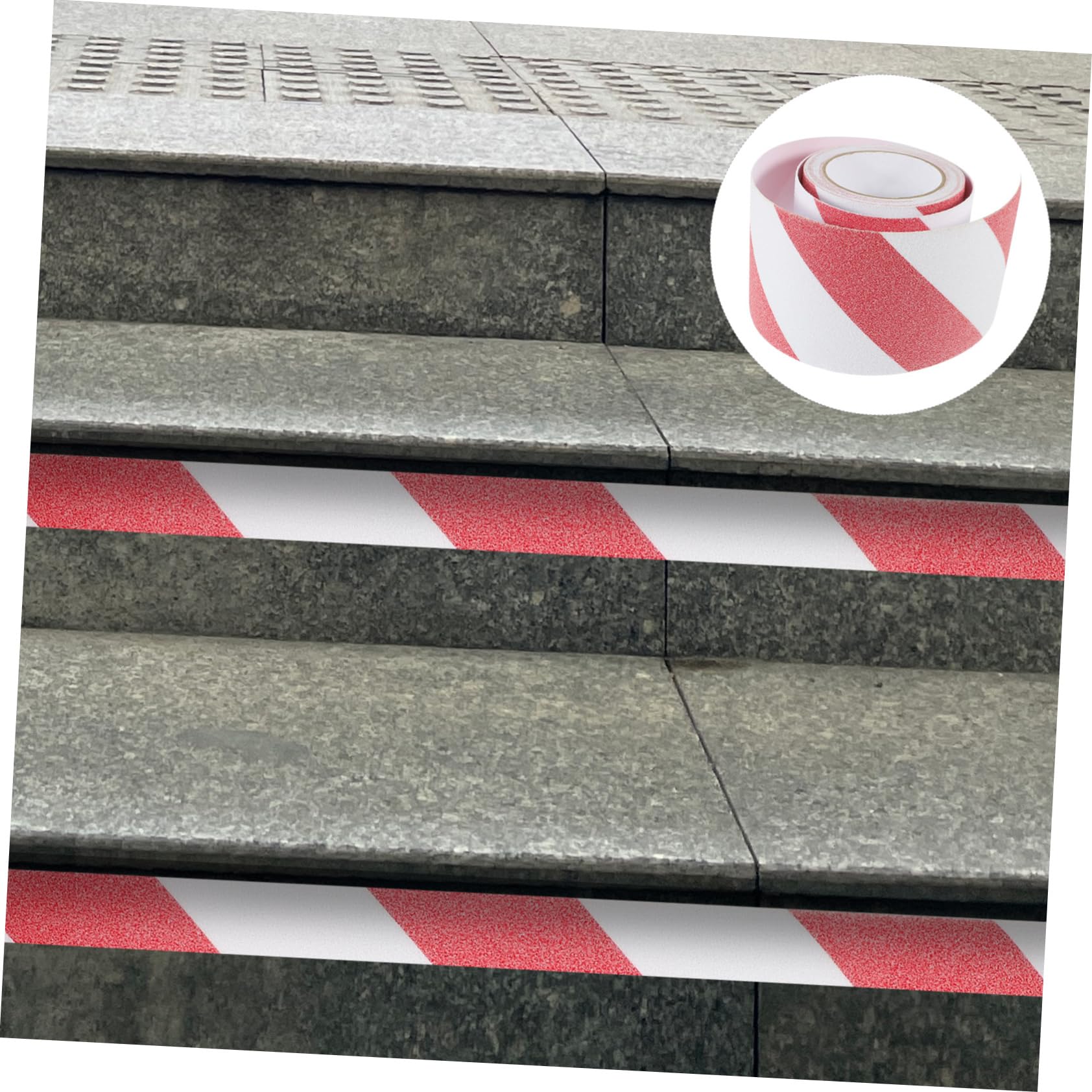 2rotoli Nastro Antiscivolo Riflettente Per Scale Striscia Adesiva Nonslip Per Interni Ed Esterni Sicurezza Per Ambienti Scivolosi Facile Installazione e Massima Adesione