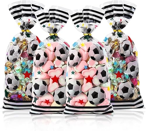 Miniatura 31 de 100 bolsas de celofán de 10 x 13 pulgadas, bolsas de celofán transparente autosellantes para envolver regalos, embalaje de dulces, postres