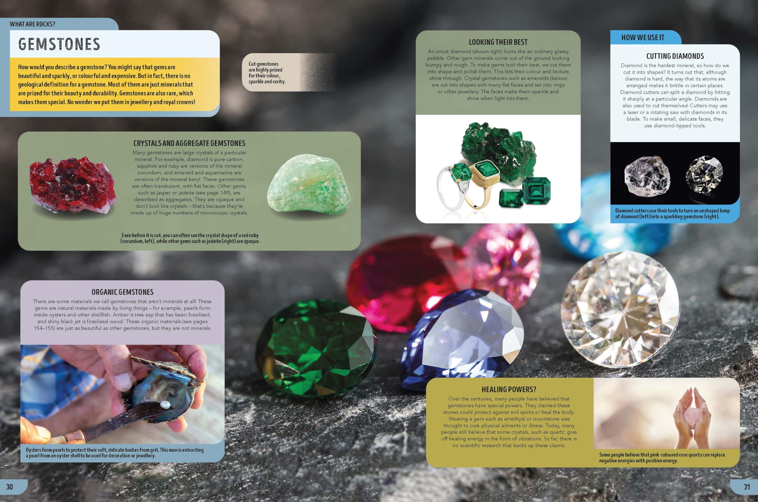 Lonely Planet Kids The Rocks Book: Learn About Gems & Stones on Earth & from Space | Use the Epic Directory to Identify Treasures | Find Lots of Tips, Facts & Photos