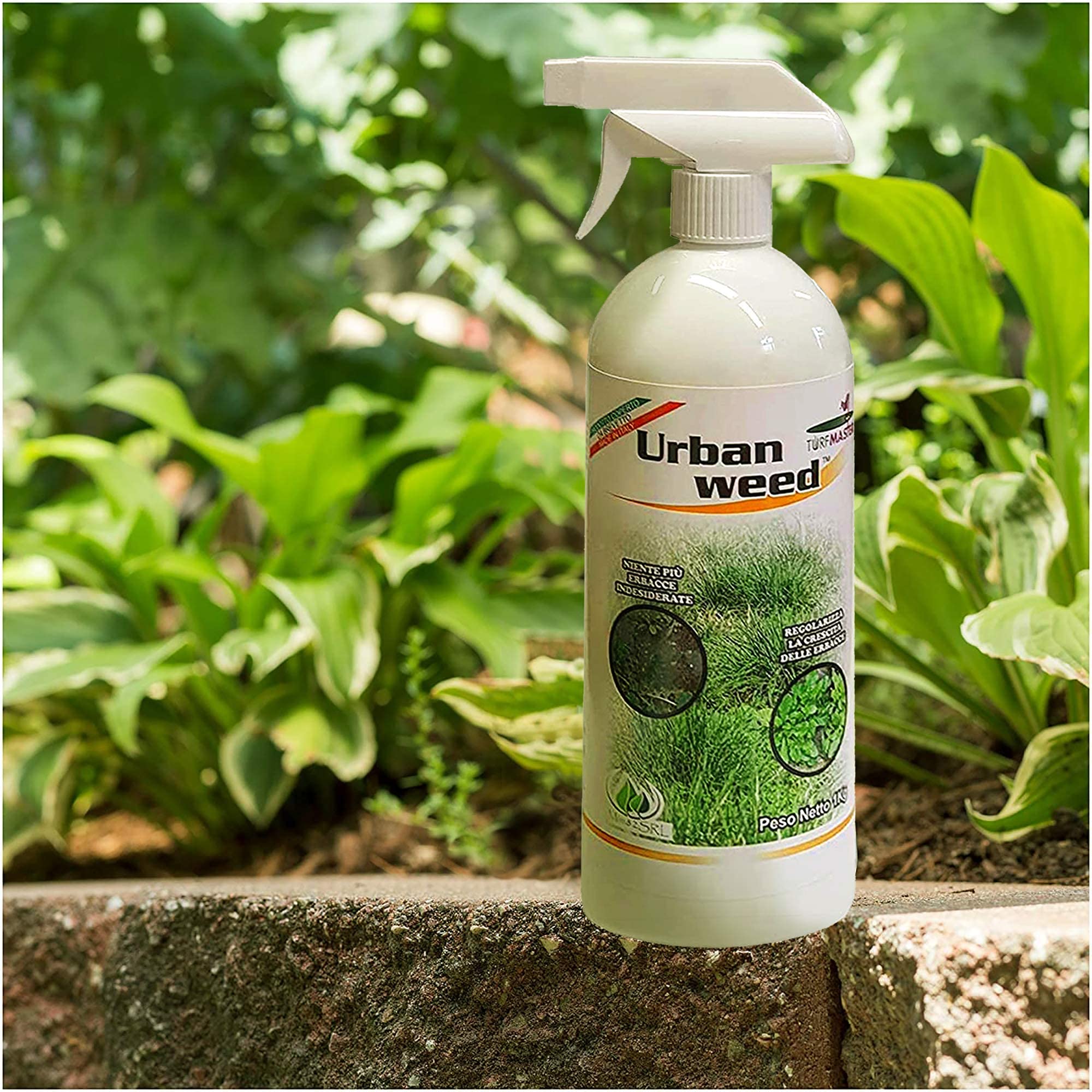 Turfmaster Urban Weed - Spray déshydratant, 1L Eco-durable pour l'élimination naturelle des mauvaises herbes et de la végétation indésirable, Prêt à l'emploi