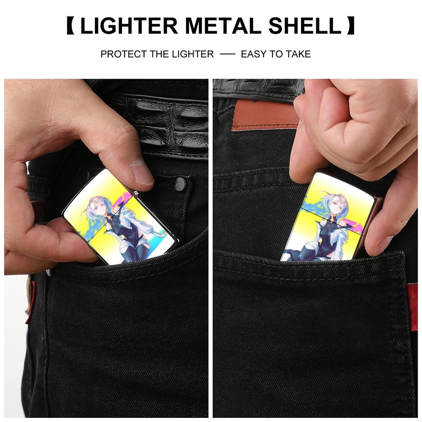 しのぴ】key ringとmore than blackライターケース しのぴ】key ring