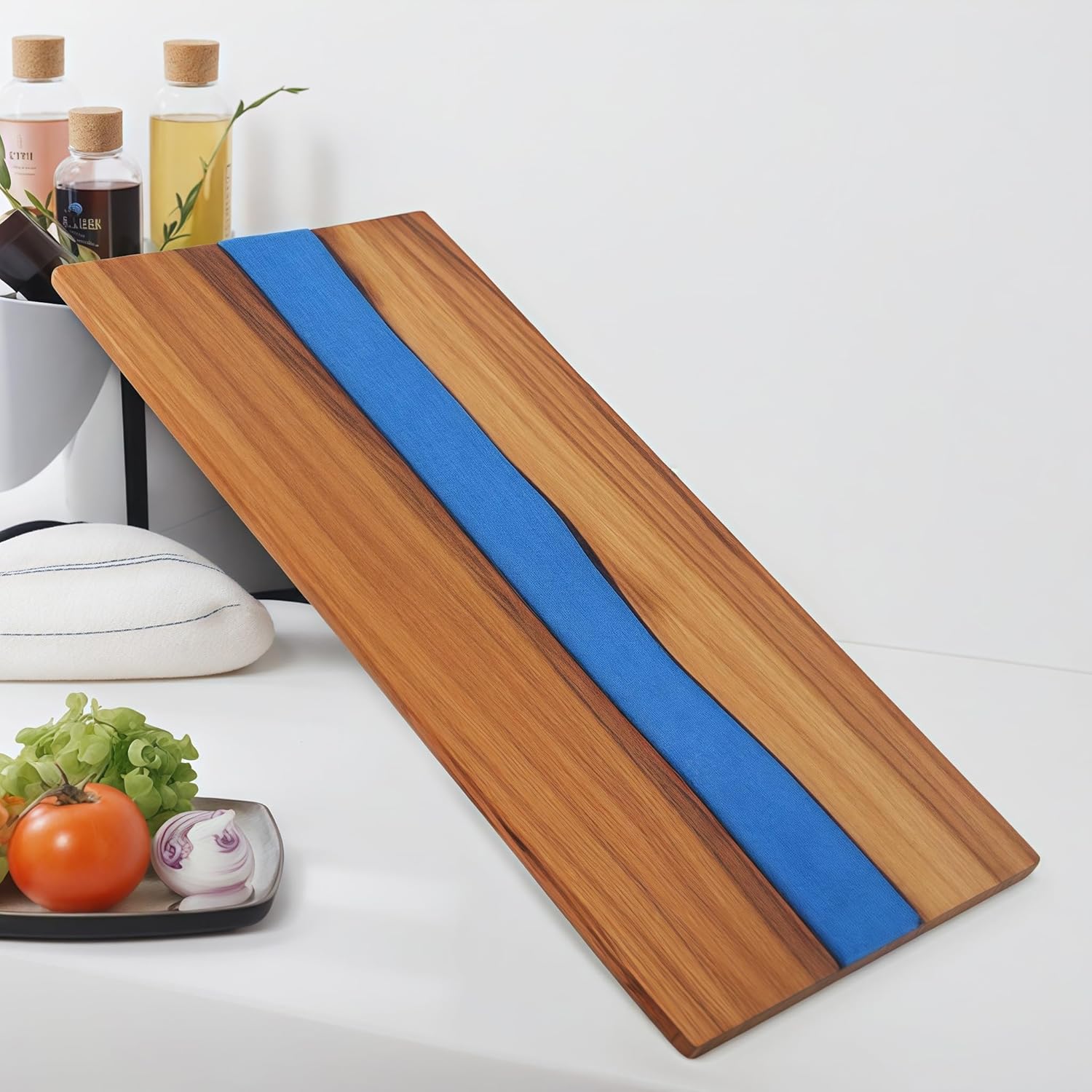 3pcs Epoxy Table Molds 15.7x9.8 inch - 11.4x7.5 inch - 4x2 inch, Large Rectangular Epoxy Resin Molds, Tray Resin Molds, Epoxy Deep Molds for Tables, Cutting Boards, DIY Art Resin